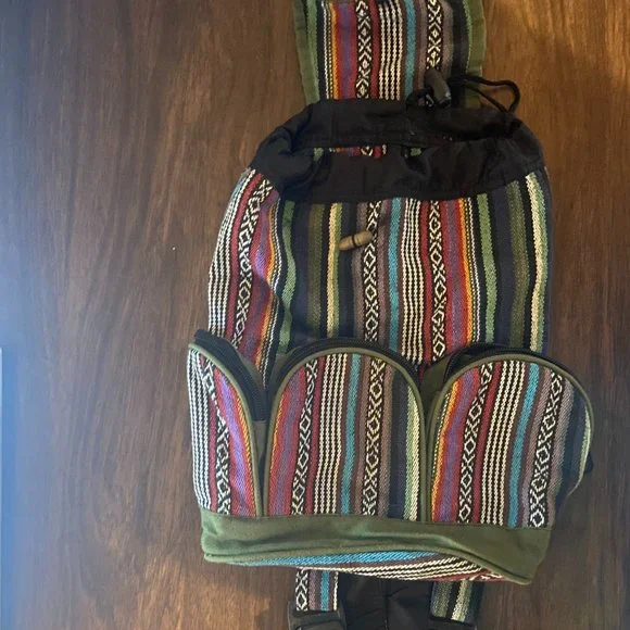 Multi-Color Backpack - Picture 3 of 3